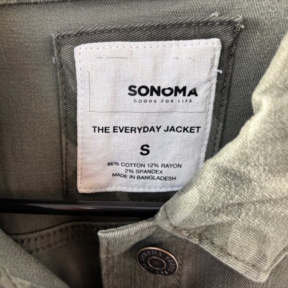 Sonoma Camo Jean Jacket - Small (NWT) - Picture 4 of 4